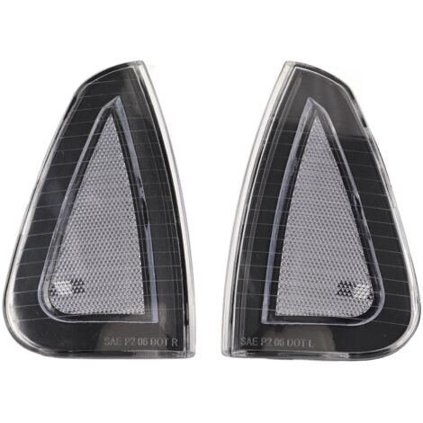 Abdeckung für den vorderen Blinker für Dodge Charger LX SRT8 2006-2010 (Weiß, 2 Stück)