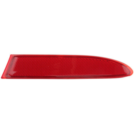 Abdeckung für hinteren Stoßstangenreflektor, glatte Oberfläche, wasserdicht, starke Rückstrahler-Hülle für hintere Stoßstangen, rot transparent für Fahrzeuge (rechts/63147217316).