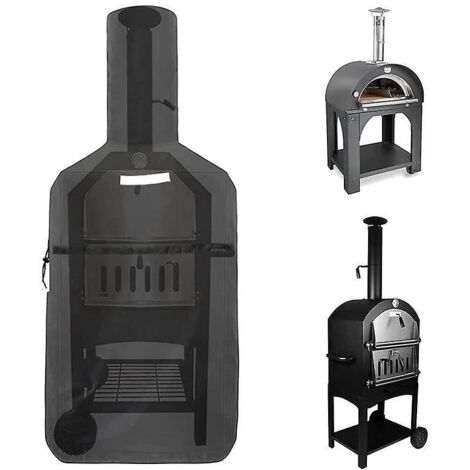 Abdeckung für Pizzaofen, Grillabdeckung, 170 x 65 x 55 cm