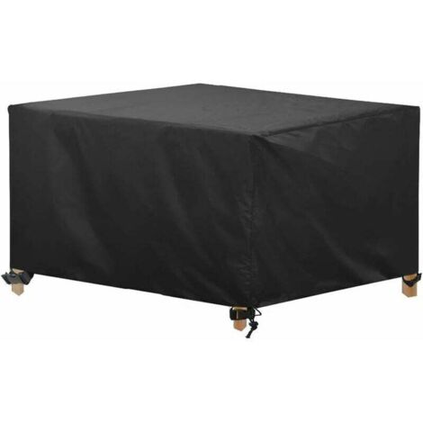 Abdeckungen für Gartenmöbel, wasserdicht, Abdeckung für Würfelmöbel, Tischabdeckung, Gartentisch, strapazierfähig, Oxford-Gewebe, 150 150 75 cm