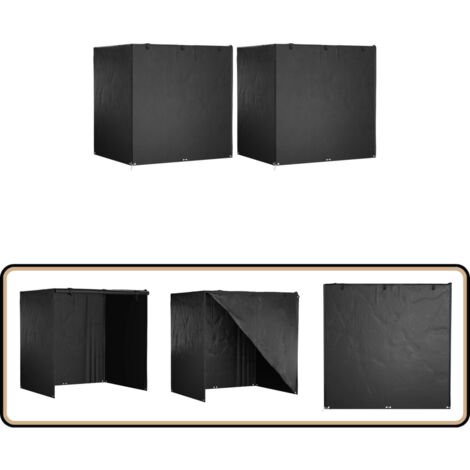Abdeckungen für Schaukelbank 2 Stk. 12 Ösen 220x177x220 cm - Gartendecke - Sitzplatzschutz - Wetterfeste Überdachung - Gartenmöbelüberzug - Schaukelbankbezug