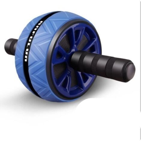 Abdominal training wheel blue