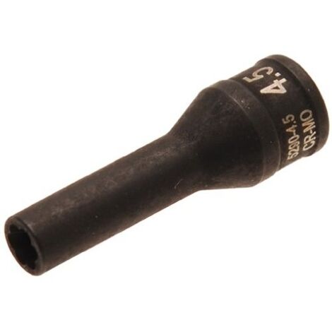 Abdreh-Einsatz für Glühkerzenelektrode  Antrieb Innenvierkant 6,3 mm (1/4")  SW 4,5 mm