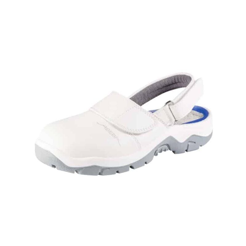 Image of ABEBA - Calzatura professionale Clog, bianco/grigio 2120, SB