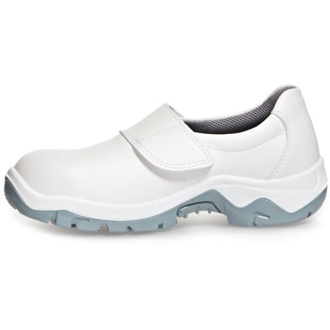 Abeba (2130) Slipper Sicherheitsschuhe anatom S2 weiß 46