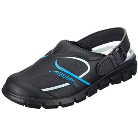 Abeba 7331-35 Dynamic - Scarpe, sandali sabot, Taille 40, nero/blu