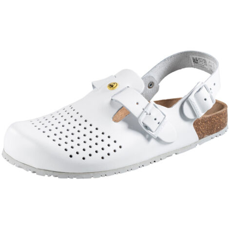Abeba Berufsschuh Clog weiß 4050, OB, EU-Schuhgröße: 41