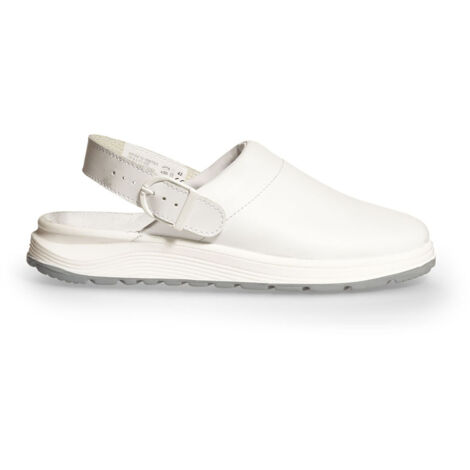 Abeba Clog 87021 Active mit Schnalle Gr. 43 weiß
