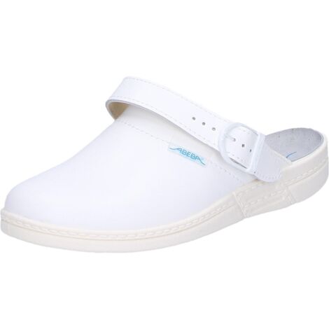 Abeba Clog Original 7021 OB SRC Gr. 44 weiß