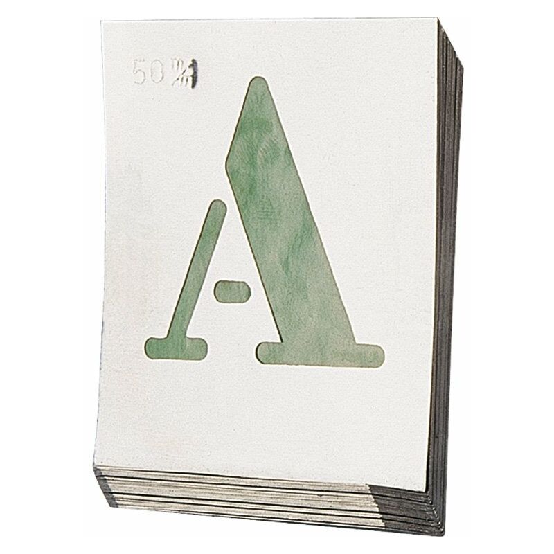 

Abecedario Egypt Aluminio Rotular 40Mm.