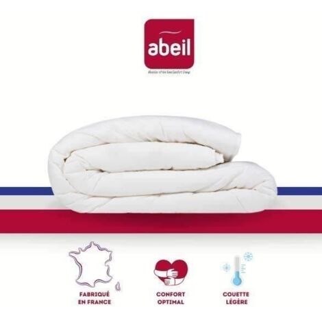 ABEIL COUETTE NUAGE DE DOUCEUR 140X200 CM BLANC