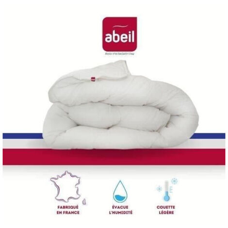 abeil ICEBERG édredon blanc 200x200cm été