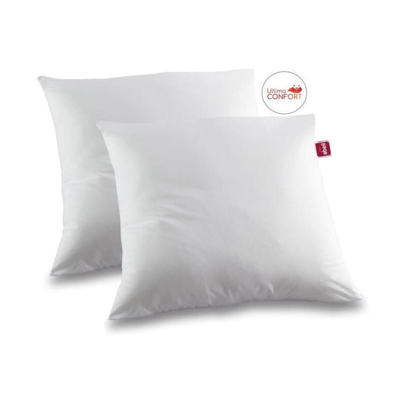 Abeil Lot de 2 oreillers Ultima Confort - 60 x 60 cm