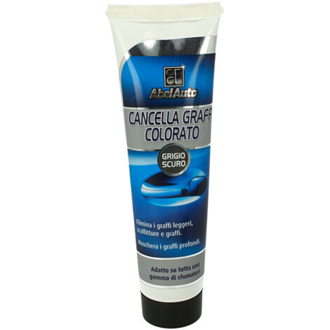 ABEL Auto Rimuovi Elimina Cancella Graffi Colore Grigio Per Auto Moto Pasta Abrasiva 100 ml