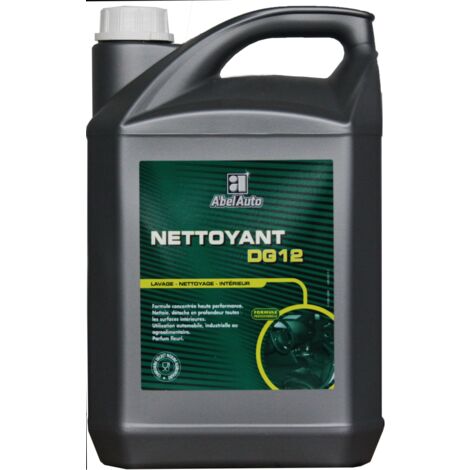 ABEL - Nettoyant DG12 spécial intérieur 5 litres - 046202 - Ce produit de marque Abel est neuf.