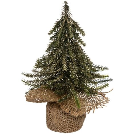 Abete Ramo Verde - Glitter dorati - Feeric lights & christmas