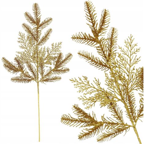 ABETO ÁRBOL DE NAVIDAD ABETO RAMA DECORATIVA DE ABETO PARA ADORNOS DE NAVIDAD 1pc