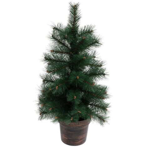 Abeto artificial Windy Peak H.70cm verde - Atmosphera créateur d'intérieur