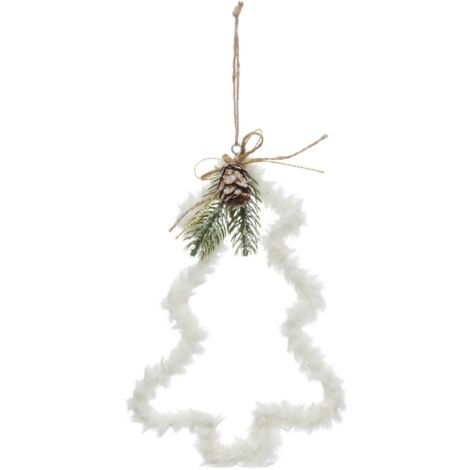 Abeto polar blanco 20 cm - Atmosphera créateur d'intérieur