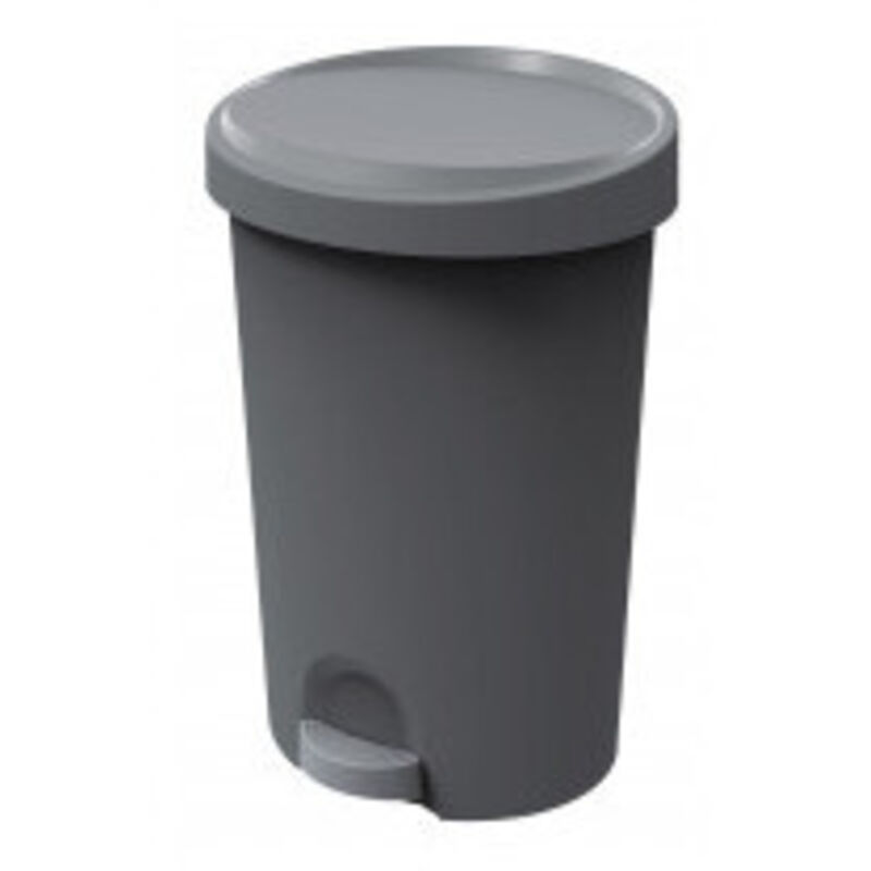 Step-pedalabfalleimer Stepy 27 Liter Anthrazit - Eda