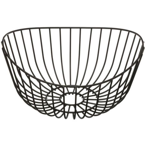 Abfallbehälter aus stahl 27cm schwarz - 5five