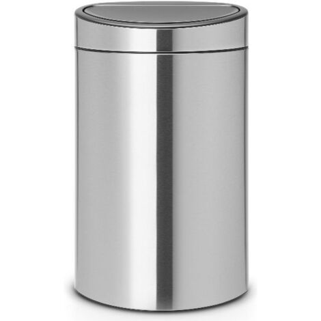 Abfalleimer 40 L Mattstahl - Touch Bin - Brabantia