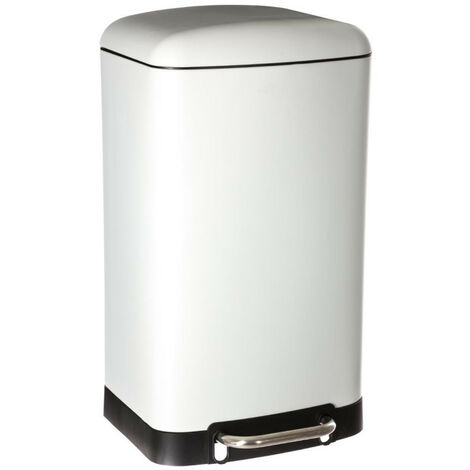 Abfalleimer Ariane 30 Liter atmosphärisch - weiß