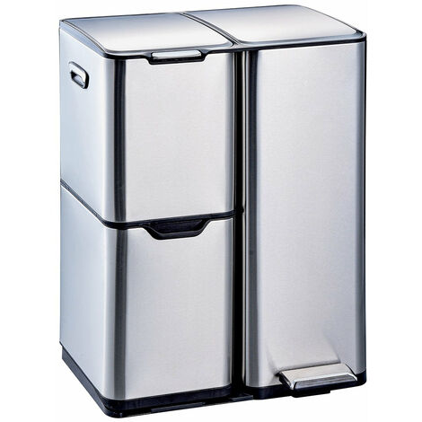 KITCHEN MOVE Abfalleimer Für Die Mülltrennung HAJA 60l