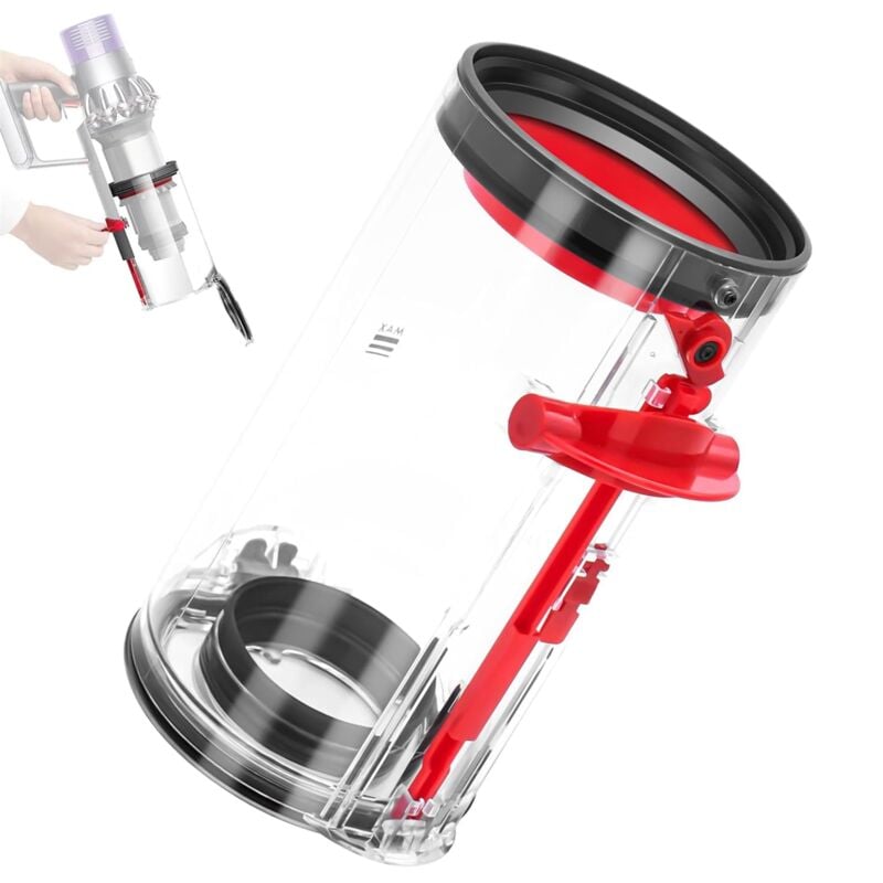 Image of Abfalleimer für Dyson V10 SV12 Absolute/Animal Staubsauger, Staubbehälter Ersatzteil Nr. 969509-01