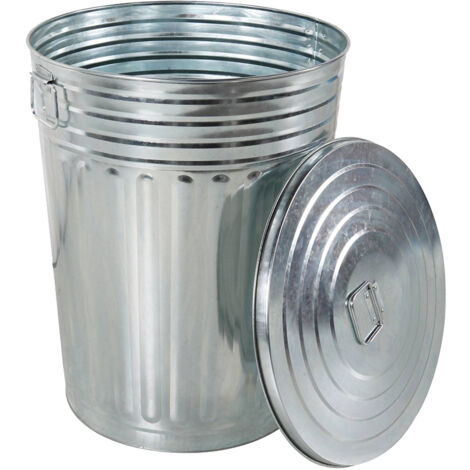 Abfalleimer Mülleimer Tonne Metall-MMT58-LEX