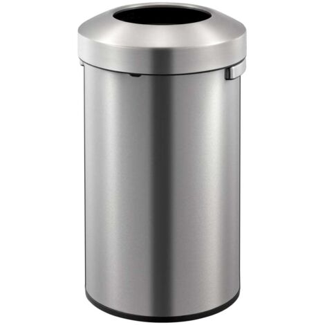 Abfalleimer Urban 90 L Mattsilbern EKO