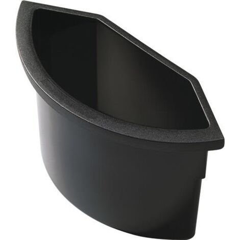 Abfalleinsatz Kunststoff schwarz 2 l
