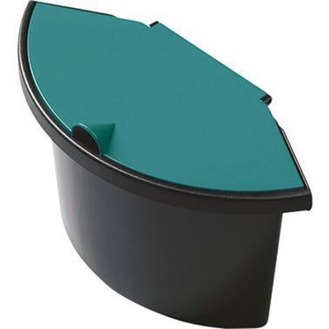 Abfalleinsatz the collector Papierkörbe H61052 H61057 H61058 27,3 x 18 x 13,1 cm (B x H x T) Polystyrol schwarz/grün