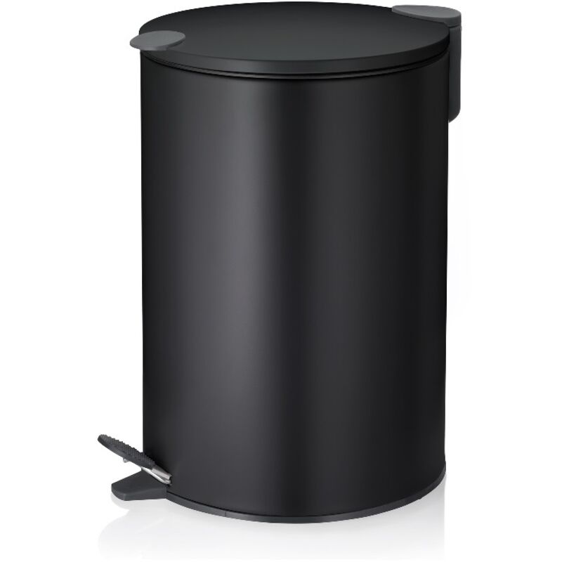 12-liter-treteimer Aus Schwarzem Material - Kela Line - 10642