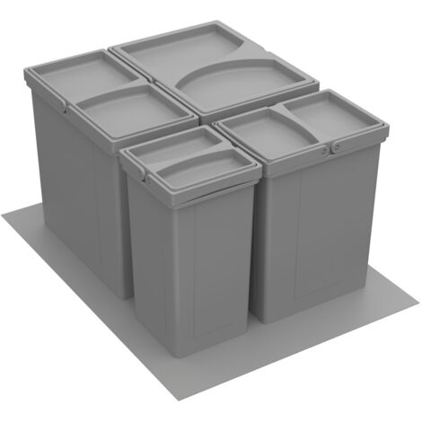 Abfallsystem Bin.it Vario 17+11+8+5 ltr.