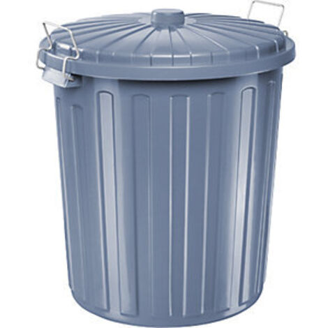 Abfalltonne H570xB490xTmm 55 l grau HELIT
