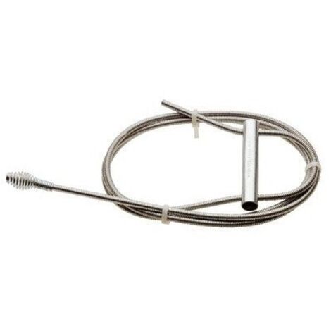 Abflussrohrreiniger mit Kurbel, Rohrreinigung, Reinigungssonde, 5 Meter x 7 mm