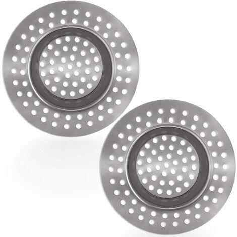 Abflusssieb aus Edelstahl – hochwertiges Abflusssieb – flexibles Haarsieb für die Dusche – Abflusssieb oder Duschsieb – Premium-Abflusssieb – Abflusssieb