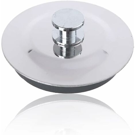 Abflussstöpsel 42 bis 45 mm, Badewannenstöpsel, Waschbeckenstöpsel, Küche, Bad