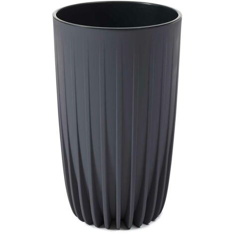 Abgestreifter, hoher Öko-Recycling-Blumentopf