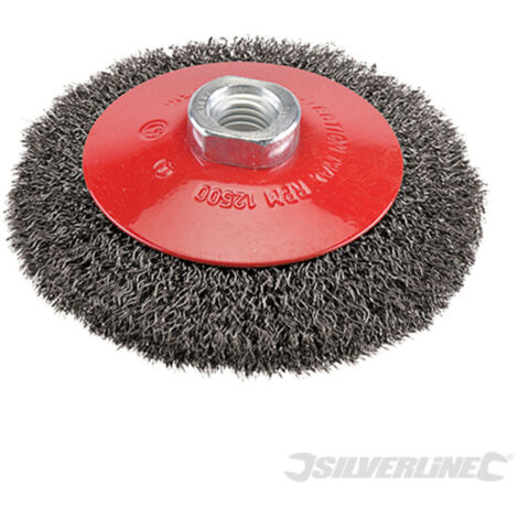 Abgewinkelte Bürste mit gewellten Borsten 115 mm 763625