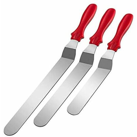 Abgewinkelte Glasurform Kuchenglasur Offset Pfannenwender Set zum Dekorieren