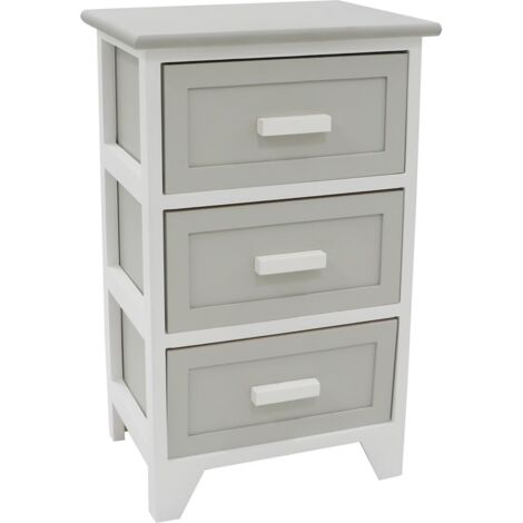 Abingdon 3 Drawer Willow Storage Unit