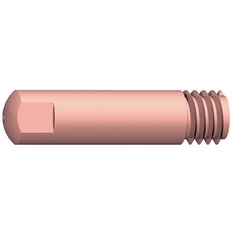 A.BINZEL  Stromdüse  Draht-Ø 0,6 mm M 6 Länge 25 mm CuCrZr