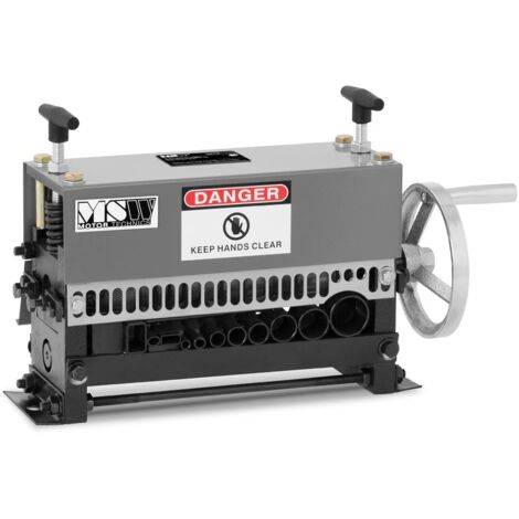 Abisoliermaschine Kabelisoliermaschine kabelschäler Abisoliergerät Kabel manuell - Grau