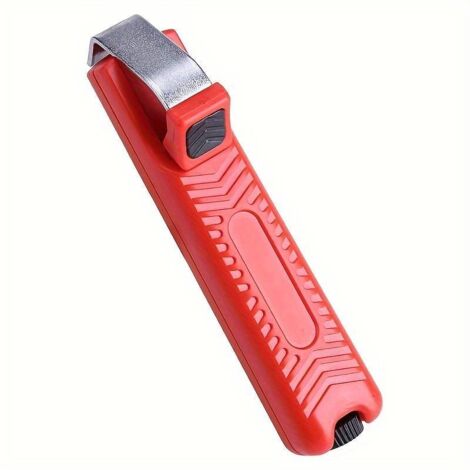 Abisoliermesser, Abisolierzange, Minimesser, Abisolierschneider, Zange, Crimpzange für alle gängigen Rundkabel (8-28 mm)