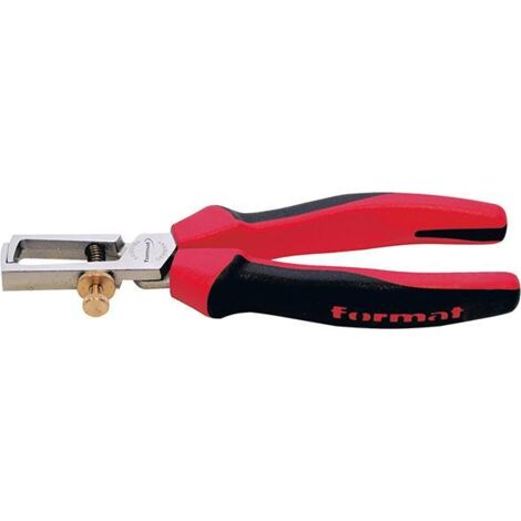 Abisolierzange mit 2-Komponenten-Griffen 160mm qmm FORMAT