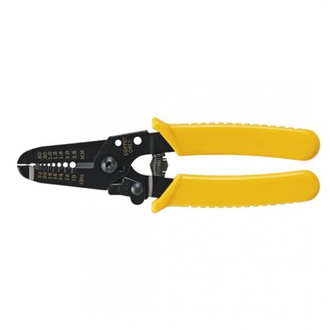 Abisolierzange Topex 32d405 Feder rutschfester Griff 165 mm