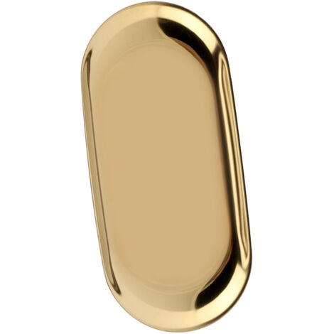 Ablageschale - Golden S - 180x80mm - Edelstahl mit Goldspiegel-Finish