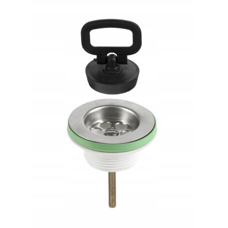 ABLAUFSTOPFEN FÜR WASCHBECKEN MIT SIEB 1 1/2 40MM